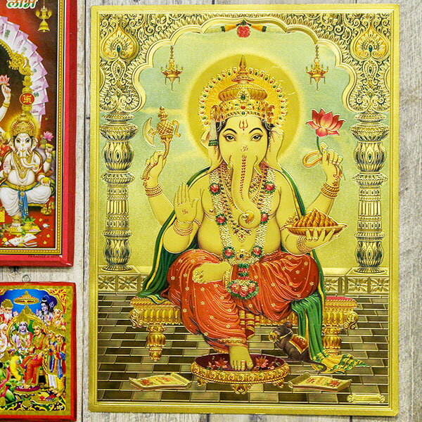 神様 ポスター エスニック ファッション アジアン 雑貨 ゴア GOA*00