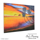 【在庫処分セール】アジアン 絵画 アートパネル 波の絵 ビーチ BEACH Lサイズ <80cm×100cm> PIC-0088-【3】 アジアンアート バリ絵...