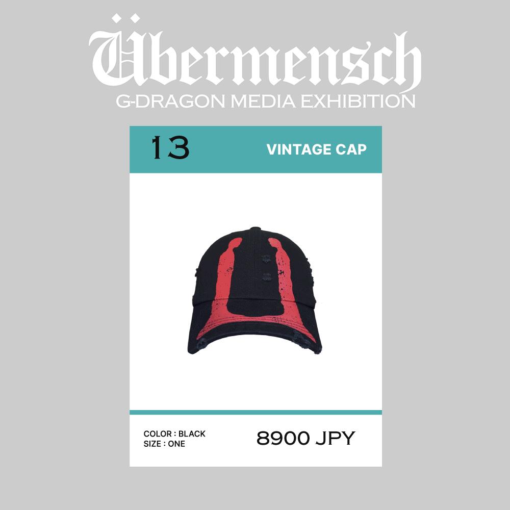 Rakuten - 安心・迅速の日本国内発送 VINTAGE CAP ubermensch G-DRAGON ジードラゴン グッズ G-DRAGON公式グッズ bigbang ビッグバン ビックバン GDRAGON 公式グッズ