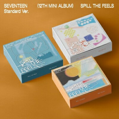 12th Mini Album SPILL THE FEELS Standard ver. FEEL BLUE ver. SEVENTEEN ※レターパックプラス発送