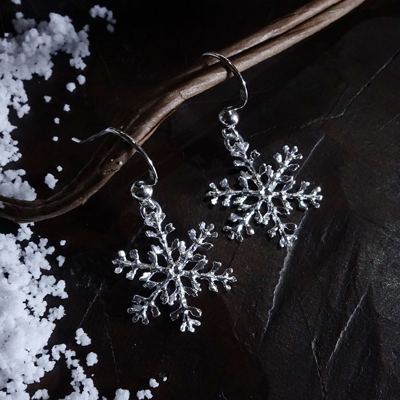 楽天市場】ピアス シルバー925 雪の結晶の通販 楽天市場】ピアス シルバー925 雪の結晶の通販
