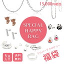 福袋 2025 レディース アクセサリー シルバー925 ピアス ネックレチェーン イヤーカフ ハッピーバッグ 金属アレルギー対応 母の日 プレゼントギフト