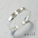 バングル レディース シルバー カレン族 カレン シルバー925 より純度の高い シルバー950 槌目 シルバーブレスレット 腕輪 アクセサリー 女性 シンプル...