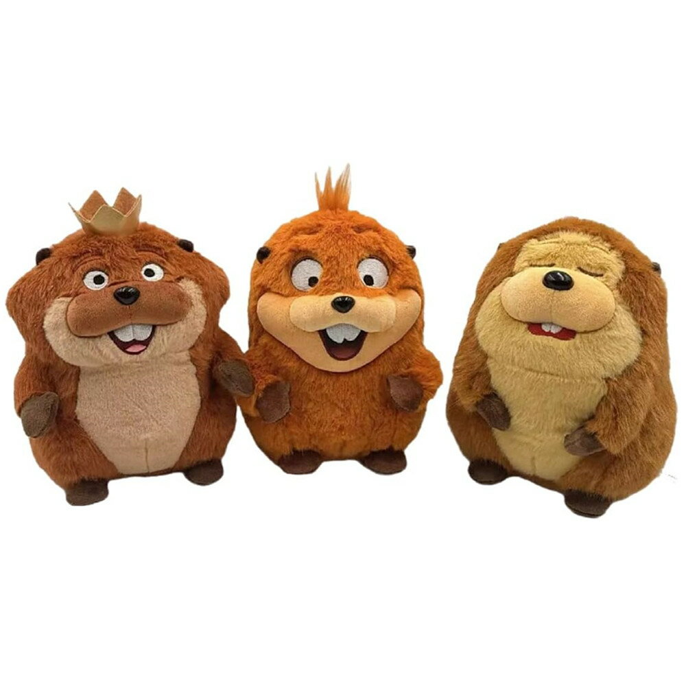 ビーバー ぬいぐるみ 20cm 人形 置物 映画 周辺 抱き枕 部屋飾り かわいい 綿 柔らかい 子供 装飾品 飾り物 コレクション 誕生日 プレゼント (style 02) [並行輸入品]