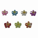 プルメリア 花のクリップ プラスチック 7COLORS アジアン バリ島 ハワイアン雑貨 フランジパニ リゾート ヘアアクセサリー ヘアクリップ お花クリップ 髪留め 髪飾り フラダンス ウエディングパーティ 結婚式 レジン【北海道・沖縄県配送不可】220771