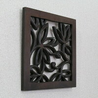 フラワーレリーフMDFパネル30X30