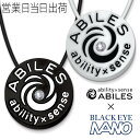 アビリス ナノ ネックレス ABILES 丸山式コイル BLACK EYE搭載 電磁波防止 電磁波カット 電磁波対策 丸山医師 監修