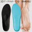 BANDEL Core Insole Type-R BLACK インソール 中敷き バランス アーチサポート 足底 立体構造 レディース メンズ