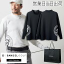 バンデル モックネック ロングスリーブ ゴルフ ウェア メンズ 長袖 トップス BANDEL SIDE LOGO L/S MOCK NECK SHIRTS