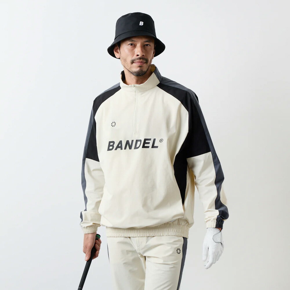BANDEL バンデル ゴルフ ウェア UTILITY HALF ZIP JACKET ユーティリティ ハーフジップ ジャケット