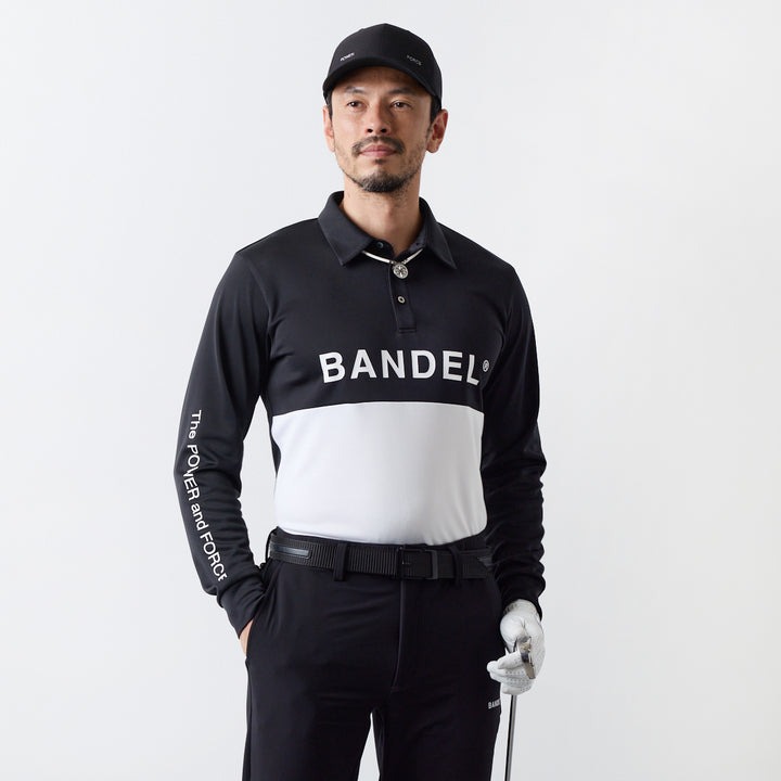 BANDEL バンデル ゴルフ ウェア 長袖 ポロシャツ CHEST SWITCH L/S POLO SHIRTS