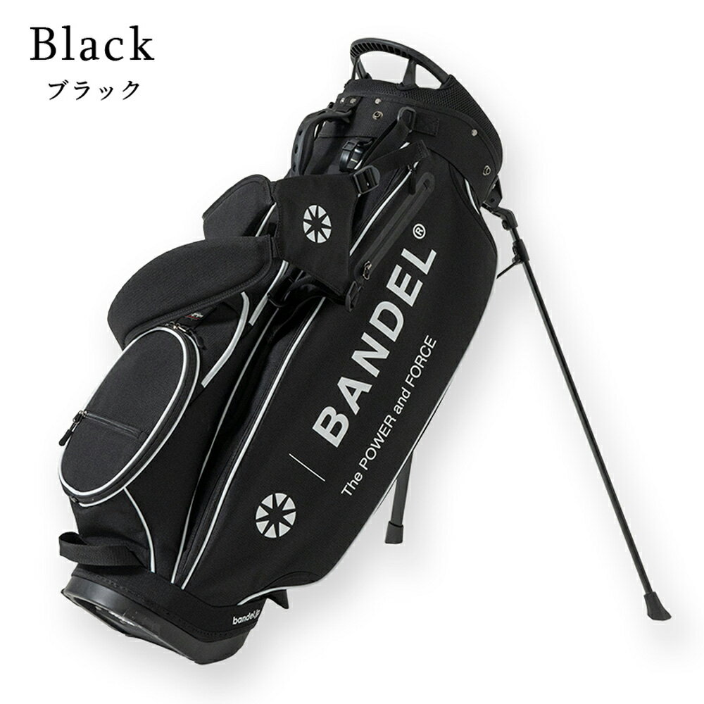 BANDEL × elitegrips D-Type 9.5inch キャディバッグ バンデル ゴルフ 軽量