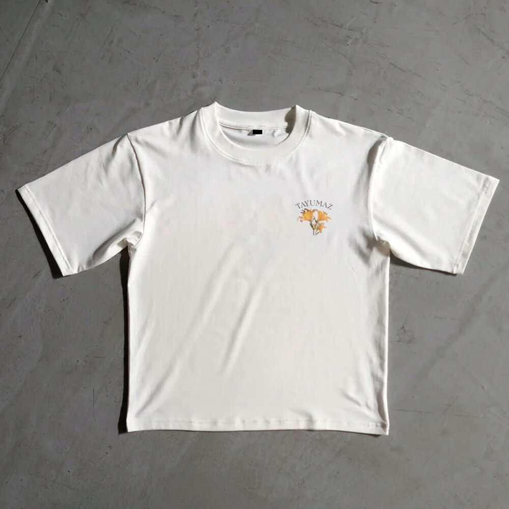 リヨセル グラフィック Tシャツ リリー・ブルーム TAYUMAZ