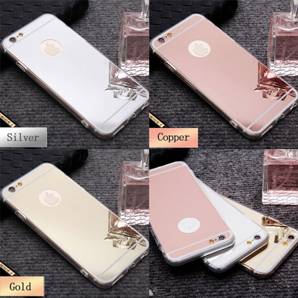 【ワケアリ特価】【iPhone6s plus / iPhone6 plusケース】★TPUミラーケース★ ☆セミハードタイプ TPUケース