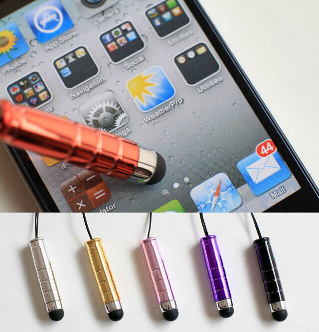 ☆静電式 タッチパネル 専用 ミニ タッチペン iPhone se iPhone6s iPhone6sPlus iPhone6 iPhone6s iPad air2iPad4 iPadmini iPhone5s iPhone4s iPhpne4 iPad iPad2 新しいiPad アンドロイドフォン　などに☆【10P03Sep16】