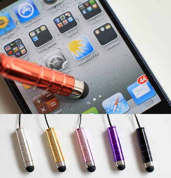 ☆静電式 タッチパネル 専用 ミニ タッチペン iPhone se iPhone6s iPhone6sPlus iPhone6 iPhone6s iPad air2iPad4 iPadmini iPhone5s iPhone4s iPhpne4 iPad iPad2 新しいiPad アンドロイドフォン などに☆【10P03Sep16】