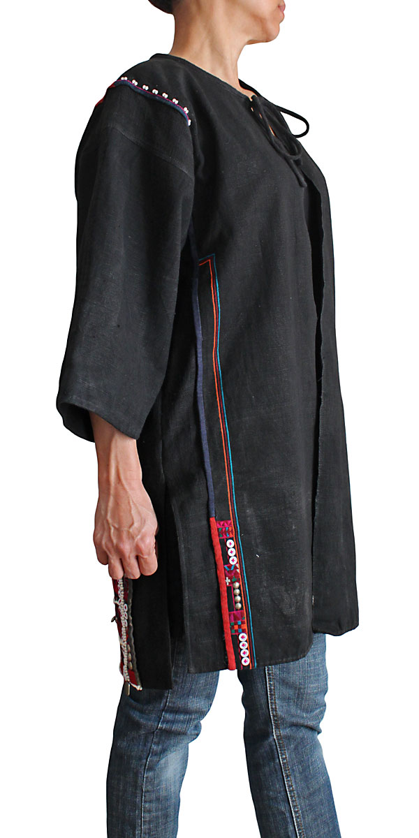 アカの古布ヘンプジャケット