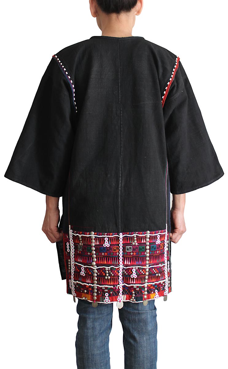 アカの古布ヘンプジャケット