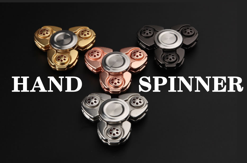 ハンドスピナー 三枚羽 かっこいい 指スピナー handspinner 指遊び ストレス解消 おもちゃ 高速回転 スタンダード DI…