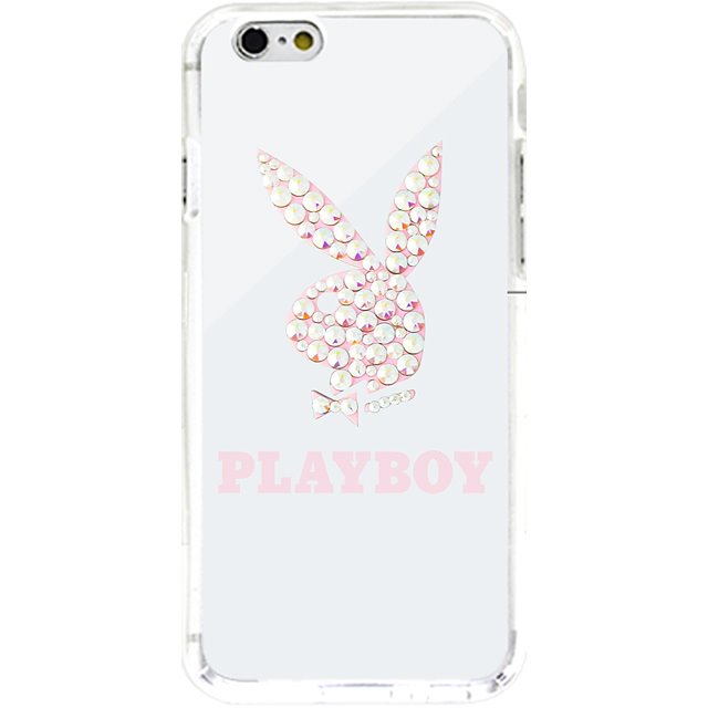 【PLAYBOY】iPhone用ハードケース iPhoneXS ケース iPhone8 iPhoneX ケース iPhone7ケース iphone7Plus iPhone8Puls iPhoneXSMax iPhoneXR アイフォンケース プレイボーイ うさぎ バニー スワロフスキー キラキラ カバー スマホケース アイフォンX