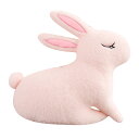 アニマル ぬいぐるみ 動物 兎 ウサギ ラビット ホワイト ピンク グレー おもちゃ 玩具 かわいい ゆるかわ 40cm プレゼント ギフト 子供 誕生日 ラッピング クリスマス プレゼント 子供