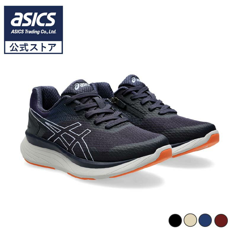 KNEESUP(ニーズアップ レディス)レディース レディス スニーカー ウォーキング ファスナー付 紐タイプ 4E相当 1242A020 アシックス商事 24aw_n