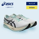 \期間限定ポイント10倍!/【アシックス公式】 ユニセックスランニングシューズ S4+ YOGIRI WHITE/BLACK|ユニセックス 男女兼用 メンズ 男...