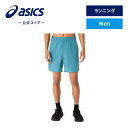 \期間限定ポイント10倍!/【アシックス公式】 メンズランニングウェア MEN MULTI POCKET 7IN SHORT アトランティスブルー|メンズ 男性...