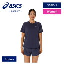 \期間限定ポイント10倍!/【アシックス公式】 レディースランニングウェア ASICS ICON SS TOP 3カラー|レディース 女性 ランニング スポーツ...