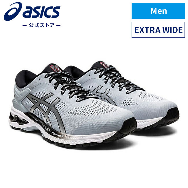 GEL-KAYANO 26 PIEDMONT GREY/PURE SILVER 1011A536 022アシックス ASICS ゲルカヤノ スポーツシューズ ランニングシューズメンズ インソール 運動靴 スニーカー ランニング トレーニング グレー