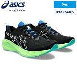 GEL-EXCITE 10 BLACK/LIGHT BLUE 1011b600.006  ݡĥ塼 ˥ 祮 եåȥͥ ˥󥰥塼 ݡĥ塼 ư ˡ å  asics