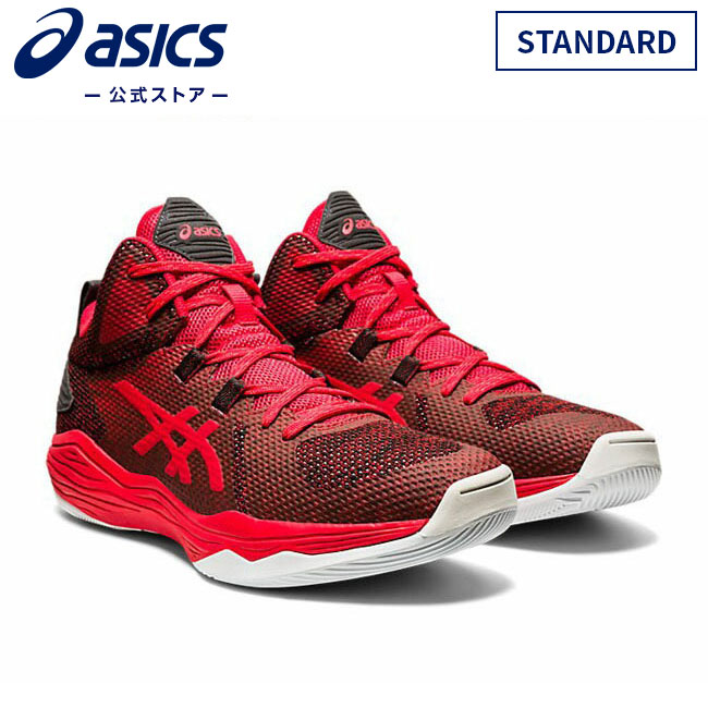 NOVA FLOW STANDARD　CLASSIC RED/GRAPHITE GREY 1063a028 601アシックス バスケットボール メンズ レディースバスケットシューズ スポーツシューズ バッシュ 運動靴 スニーカー