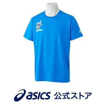 Tシャツ（東京2020オリンピックマスコット） Oブルーアシックス トレーニング メンズ Tシャツ 【東京2020公式ライセンス商品】