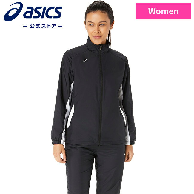 アシックス ウイメンズ裏トリコットウインドブレーカージャケット パフォーマンスブラック アシックス 公式 asics 2032c879.001 トレーニングウェア スポーツウェア ジム ランニングウェア ウイメンズ