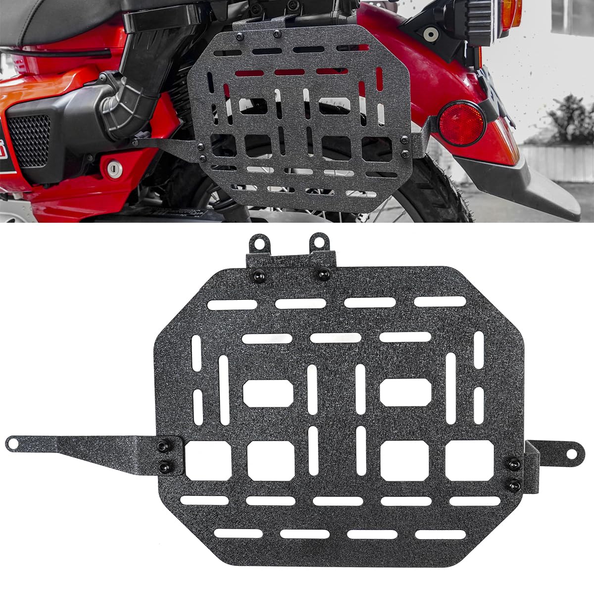 ハンターカブCT125 サイドバックサポートサイドキャリア 左側専用 ハンターカブ ct125 カスタムパーツ ブラック (サイドキャリア)