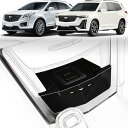 ワイヤレス車の充電器 キャデラックXT5(2016-2023)XT6(2020-2022)全モデルのための高温保護機能付き任意のQi対応携帯電話