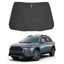 トヨタ カローラクロス フロントサンシェード Corolla cross フロントガラス サンシェード シェードカーテン マルチサンシェード 遮光 日焼け防止 ...
