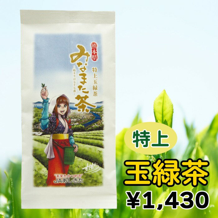 ◆新茶◆［特上玉緑茶］みなまた茶 (100g)【送料込み】