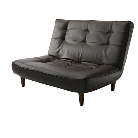 LULU ハイバックソファA40 樹脂脚S 150mm [PVCブラウン]