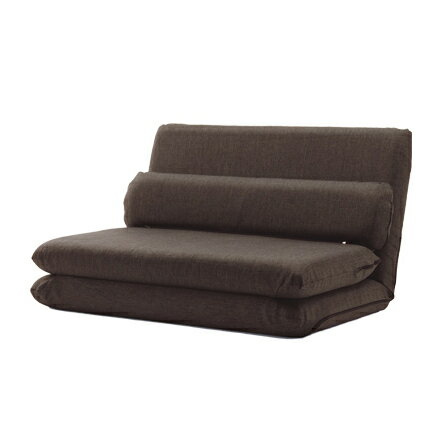 Rakuten - 3月上旬入荷予定MORIITO カバーが外せて洗濯可能　選べる6色カバーリングソファベッド [ダリアン ブラウン]