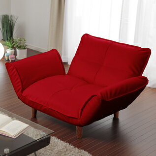 乐天商城 - KAN　1P ソファ　A282 樹脂脚S 150mm [ダリアン レッド]