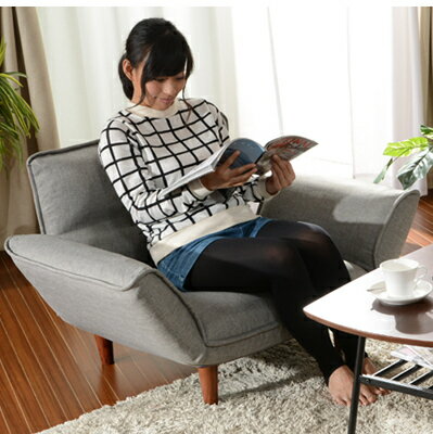 Rakuten - KAN　1P ソファ　A282 樹脂脚S 150mm [タスク グレー]