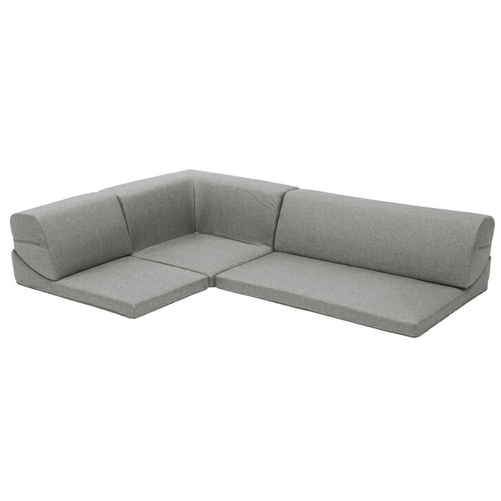 Rakuten - IORI　コーナー3点ローソファセット [タスク グレー]