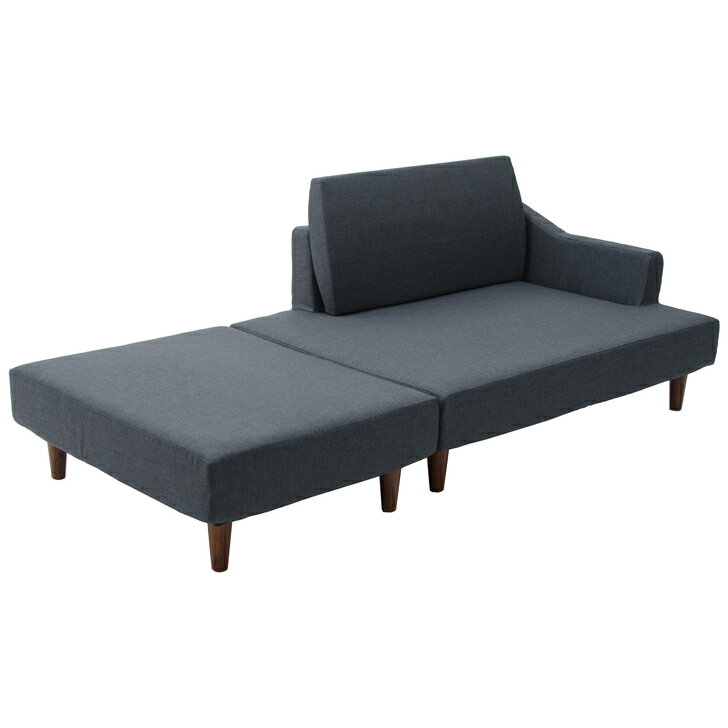 Rakuten - ポケットコイル入り カウチソファー SENAMI 　A679 樹脂脚S 150mm [インディゴブルー]