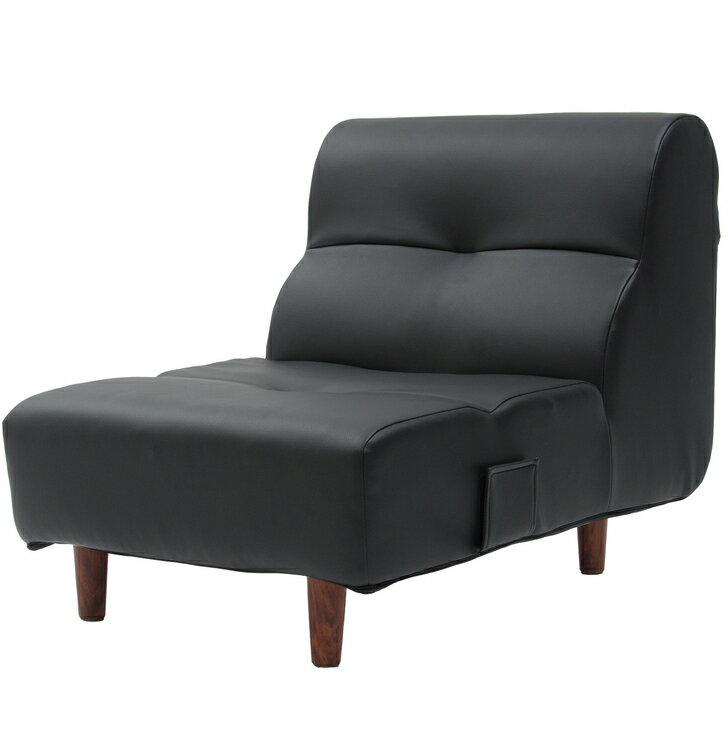 乐天商城 - Augustソファ 1人掛【バラ】 樹脂脚S 150mm　A529-S [PVCブラック]