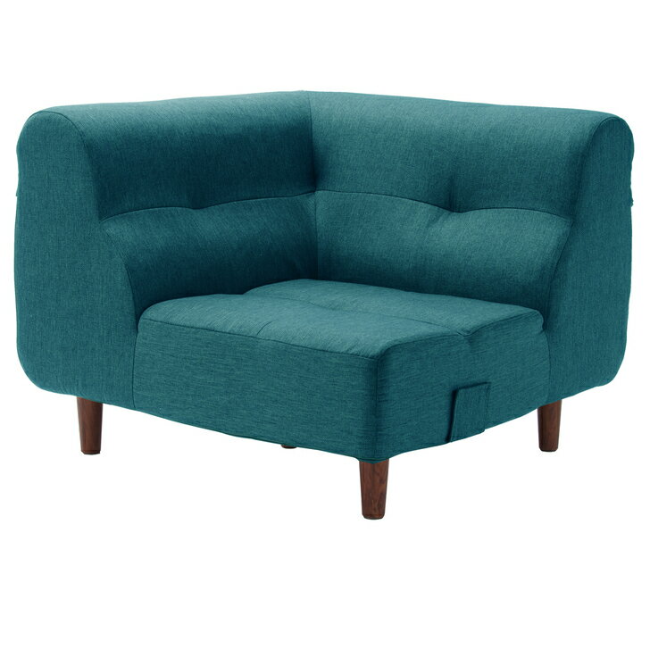 Love Sofa - Augustソファ コーナー【バラ】樹脂脚S 150mm　A529-C [タスクブルー]