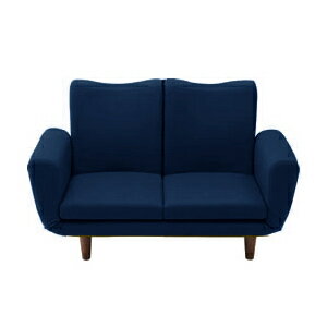 乐天商城 - TONT 2Pソファ　リクライニング14段 タスク ネイビー 樹脂脚S 150mm