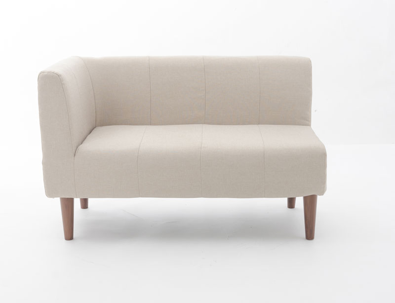 Rakuten - ダイニングソファ コーナー 単品 A1056 右コーナー　ベージュ