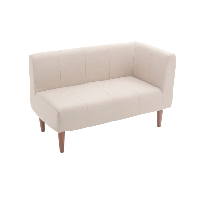 Rakuten - ダイニングソファ コーナー 単品 A1056 左コーナー　ベージュ