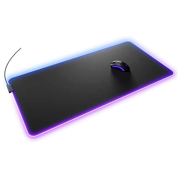 Glorious Mouse Pad 2 GLED - XXL- Black RGBライティング搭載 布製ゲーミングマウスパッド ask-direct-10002991 ASKダイレクト サンプル画像3